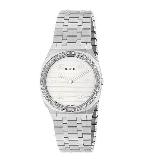 anoressiche modelle gucci|Model 2000 30mm stainless steel watch in red .